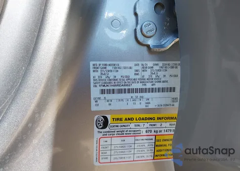 2024 Ford Expedition Xlt Max from USA, damaged, VIN 1FMJK1H88REA80027